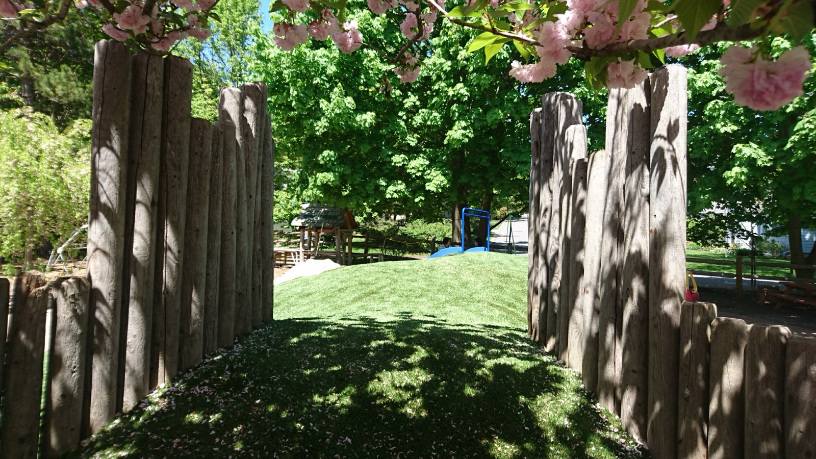 The ramp to the hill at LPC